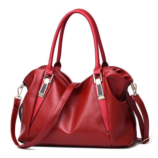 Herald Fashion Designer Women Handbag Female PU Leather Bags Handbags Ladies Portable Shoulder Bag Office Ladies Hobos Bag Totes - Trotman Graves