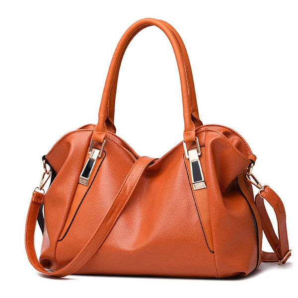 Herald Fashion Designer Women Handbag Female PU Leather Bags Handbags Ladies Portable Shoulder Bag Office Ladies Hobos Bag Totes - Trotman Graves