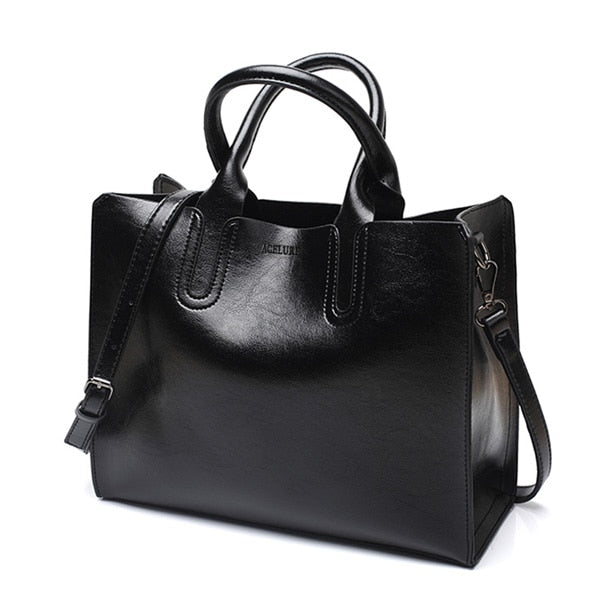 Classic Large Shoulder Tote- 8 Colors - Trotman Graves