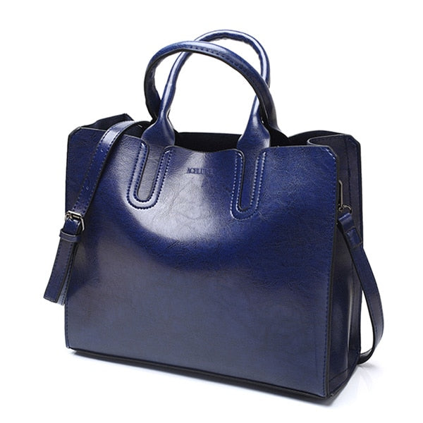 Classic Large Shoulder Tote- 8 Colors - Trotman Graves