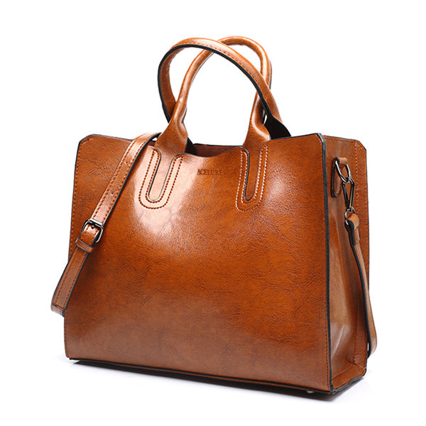 Classic Large Shoulder Tote- 8 Colors - Trotman Graves