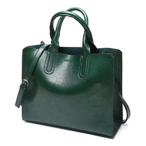Classic Large Shoulder Tote- 8 Colors - Trotman Graves