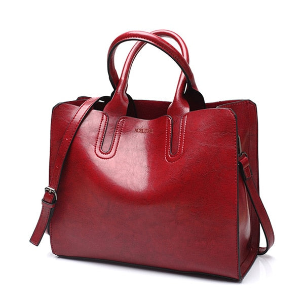 Classic Large Shoulder Tote- 8 Colors - Trotman Graves