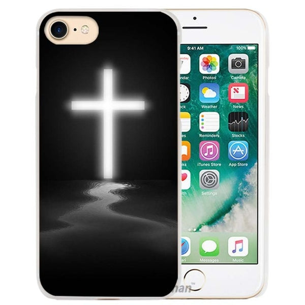 BiNFUL Hot Sale Christian Jesus The Cross Hard Transparent Phone Case Cover Coque for Apple iPhone 4 4s 5 5s SE 5C 6 6s 7 Plus - Trotman Graves