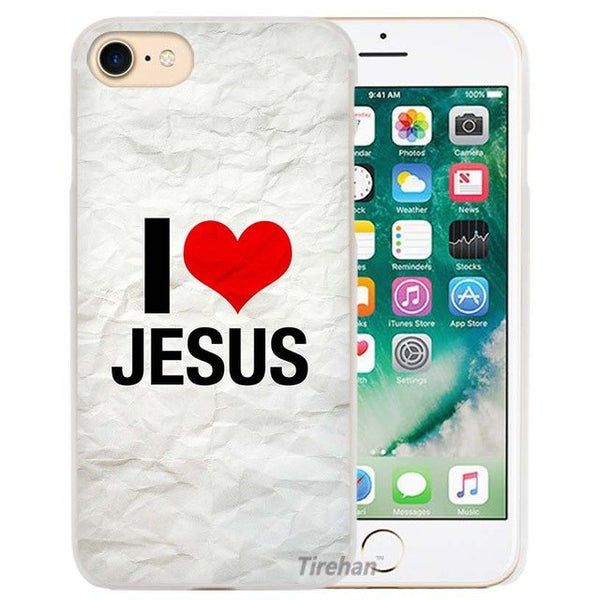 BiNFUL Hot Sale Christian Jesus The Cross Hard Transparent Phone Case Cover Coque for Apple iPhone 4 4s 5 5s SE 5C 6 6s 7 Plus - Trotman Graves