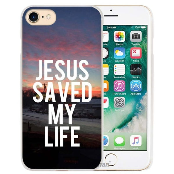 BiNFUL Hot Sale Christian Jesus The Cross Hard Transparent Phone Case Cover Coque for Apple iPhone 4 4s 5 5s SE 5C 6 6s 7 Plus - Trotman Graves