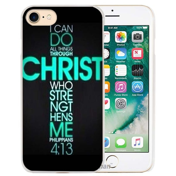 BiNFUL Hot Sale Christian Jesus The Cross Hard Transparent Phone Case Cover Coque for Apple iPhone 4 4s 5 5s SE 5C 6 6s 7 Plus - Trotman Graves
