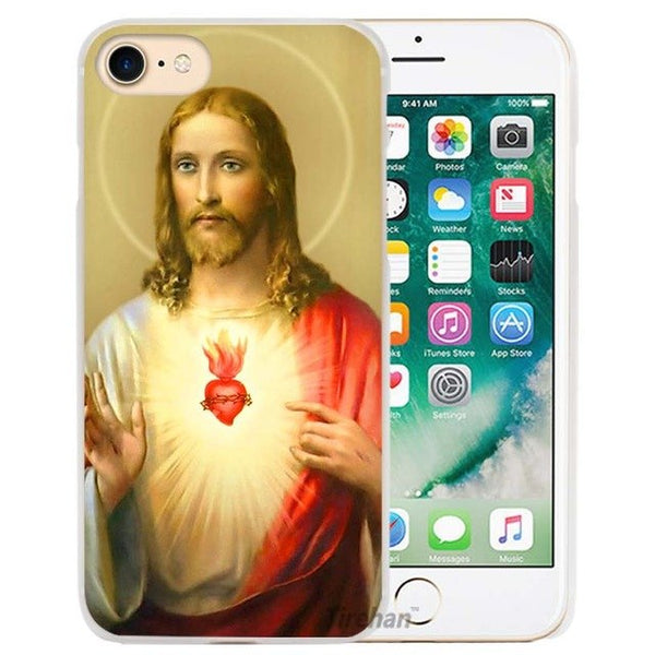 BiNFUL Hot Sale Christian Jesus The Cross Hard Transparent Phone Case Cover Coque for Apple iPhone 4 4s 5 5s SE 5C 6 6s 7 Plus - Trotman Graves