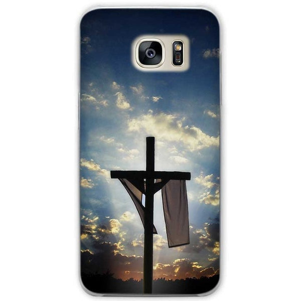 Bible Verse Clear Phone Case Cover for Samsung Galaxy S3 S4 S5 Mini S6 S7 S8 Edge Plus - Trotman Graves