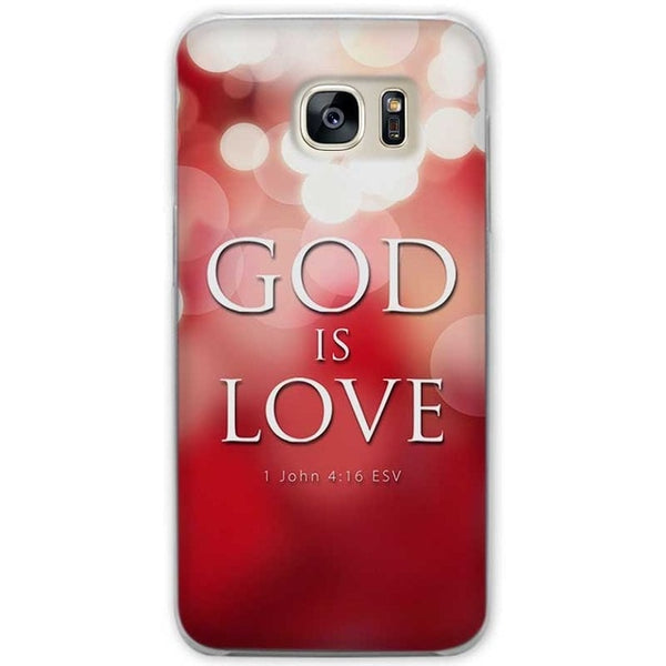 Bible Verse Clear Phone Case Cover for Samsung Galaxy S3 S4 S5 Mini S6 S7 S8 Edge Plus - Trotman Graves