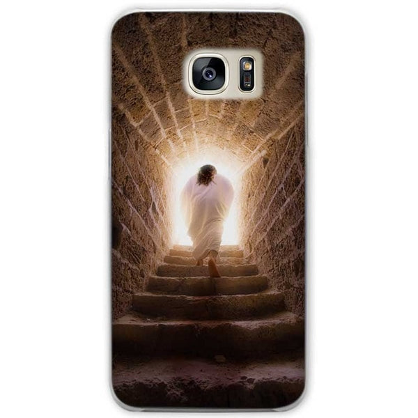 Bible Verse Clear Phone Case Cover for Samsung Galaxy S3 S4 S5 Mini S6 S7 S8 Edge Plus - Trotman Graves