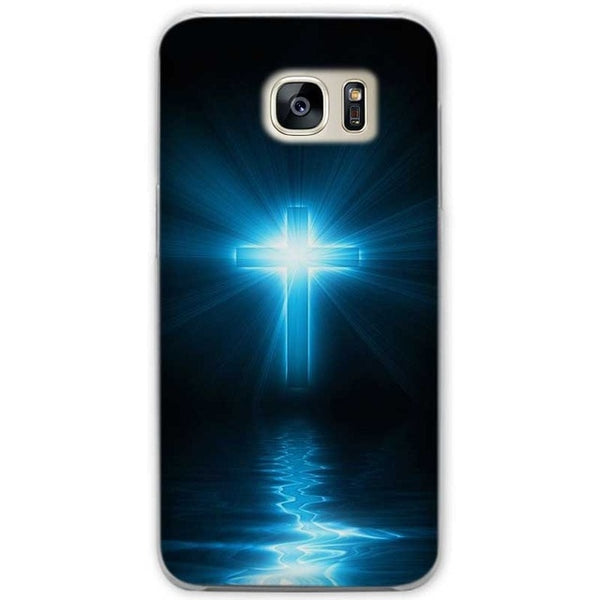 Bible Verse Clear Phone Case Cover for Samsung Galaxy S3 S4 S5 Mini S6 S7 S8 Edge Plus - Trotman Graves