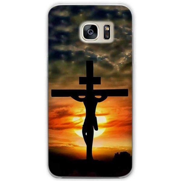 Bible Verse Clear Phone Case Cover for Samsung Galaxy S3 S4 S5 Mini S6 S7 S8 Edge Plus - Trotman Graves