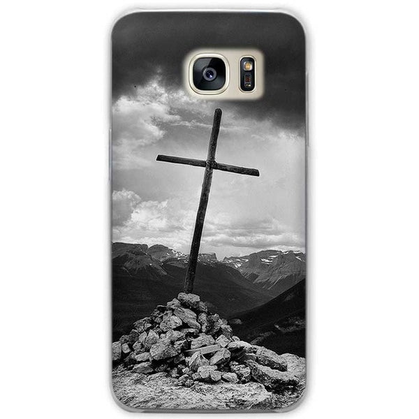 Bible Verse Clear Phone Case Cover for Samsung Galaxy S3 S4 S5 Mini S6 S7 S8 Edge Plus - Trotman Graves
