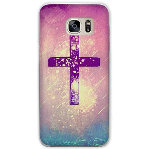 Bible Verse Clear Phone Case Cover for Samsung Galaxy S3 S4 S5 Mini S6 S7 S8 Edge Plus - Trotman Graves