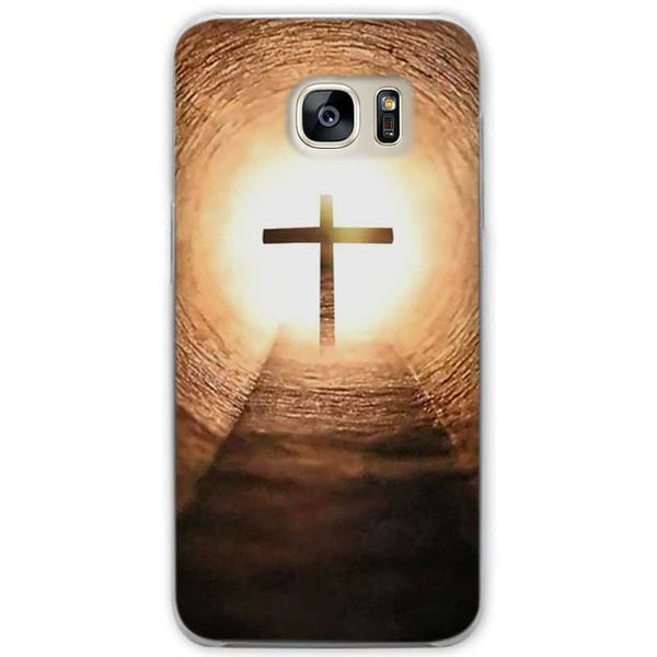 Bible Verse Clear Phone Case Cover for Samsung Galaxy S3 S4 S5 Mini S6 S7 S8 Edge Plus - Trotman Graves