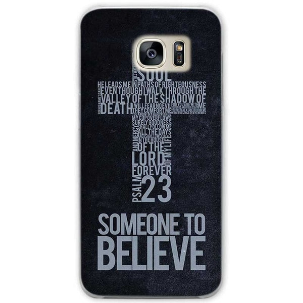 Bible Verse Clear Phone Case Cover for Samsung Galaxy S3 S4 S5 Mini S6 S7 S8 Edge Plus - Trotman Graves