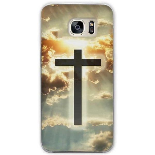 Bible Verse Clear Phone Case Cover for Samsung Galaxy S3 S4 S5 Mini S6 S7 S8 Edge Plus - Trotman Graves
