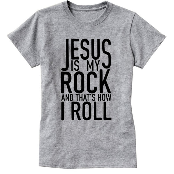 Jesus Is My Rock 2019 Summer T-shirt - Trotman Graves