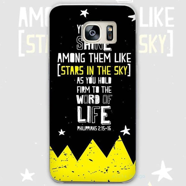 BINYEAE Jesus Cross The new Transparent Phone Case Cover for Samsung Galaxy S3 S4 S5 S6 S7 S8 Edge Plus Mini - Trotman Graves