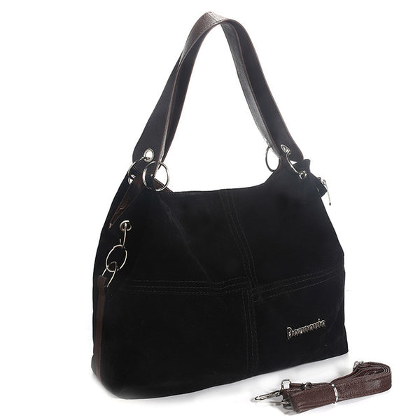 DAUNAVIA brand handbag women shoulder bag female large tote bag soft Corduroy leather bag crossbody messenger bag for women 2018 - Trotman Graves