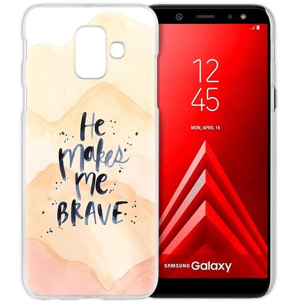 Cell Phone Case for Samsung Galaxy S9 S8 S7 Edge Plus A6 A7 A8 A9 J4 J6 Plus 2018 Note 8 9 Cover Bible Verse Jesus Christ Christ - Trotman Graves