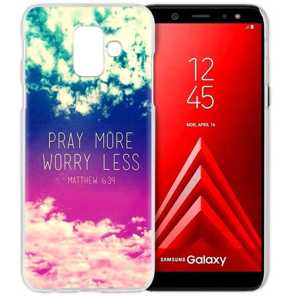 Cell Phone Case for Samsung Galaxy S9 S8 S7 Edge Plus A6 A7 A8 A9 J4 J6 Plus 2018 Note 8 9 Cover Bible Verse Jesus Christ Christ - Trotman Graves