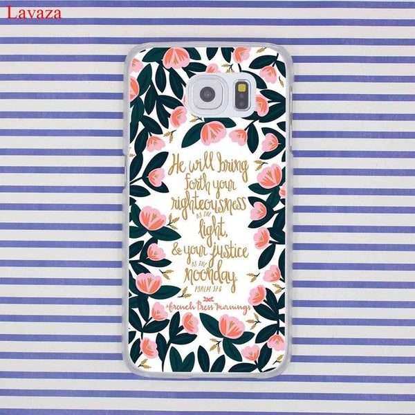 Christian Bible Verses - Phone Case for Samsung Galaxy - Trotman Graves