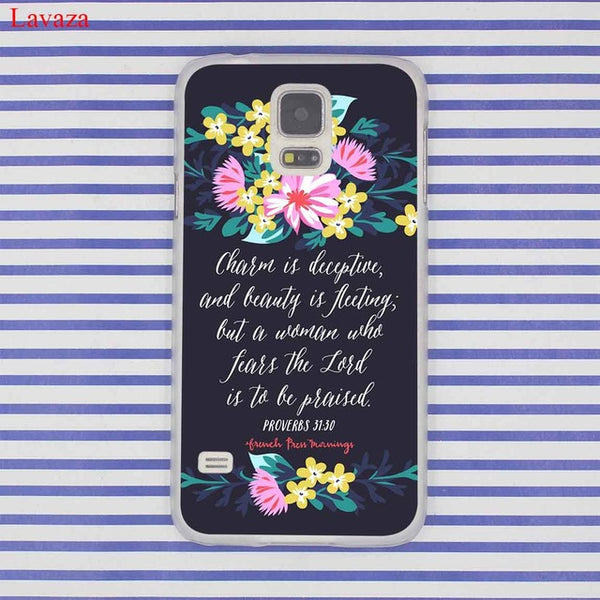 Christian Bible Verses - Phone Case for Samsung Galaxy - Trotman Graves