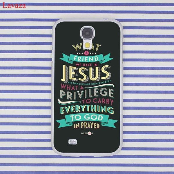 Christian Bible Verses - Phone Case for Samsung Galaxy - Trotman Graves